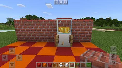 Minecraft Popcorn, Popcorn Machine, Minecraft Ideas, Popcorn Maker, Popcorn, Minecraft, Garage Doors, Step By Step, Outdoor Decor