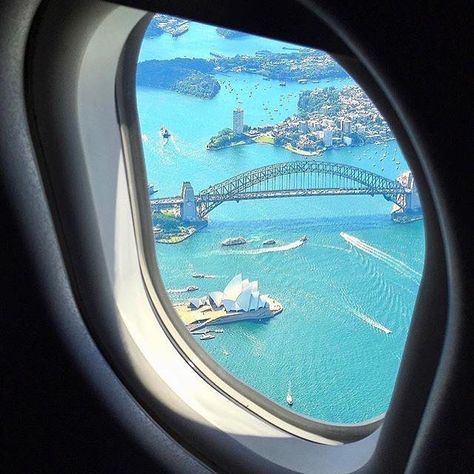 115.2k Likes, 958 Comments - Australia (@australia) on Instagram: “When flying into @sydney, be sure to book a window seat - the city looks spectacular from the air!…” Window With A View, Great Barrier Reef Australia, Sydney Photography, Sydney Travel, Airplane Window, Sydney City, Moving To Australia, Airlie Beach, Sydney Harbour