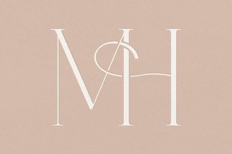 Modern Monogram Wedding Logo

Create a custom monogram logo for your wedding with this premade design. Choose from 40+ fonts and colors to personalize your logo. #weddinglogo #monogramlogo . #Logos #Mh_Logo_Design #Mt_Monogram #Mh_Monogram M H Monogram, M And H Logo, Mh Logo Design, Mh Monogram, Logo Monogramme, H Monogram, Logo Design Inspiration Creative, Foil Printing, Wedding Logo Monogram