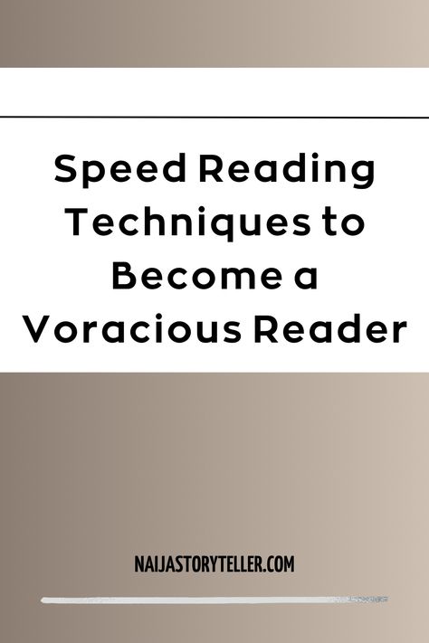 Speed Reading Techniques to Become a Voracious Reader Reading Techniques, Happy Mommy, Speed Reading, Reading Tips, Reading Habits, Recommended Books To Read, Books For Self Improvement, Reading Chair, Reading Journal