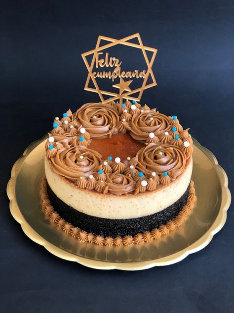 Instagram @sr.quesillo Choco Vanilla Cake Design, Choco Flan, Chocoflan Recipe, Flan Cake, Baking Business, Pretty Birthday Cakes, Pretty Food, Flan, No Bake Desserts