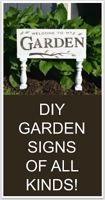 Diy Garden Signs, Garden Signs Diy, Pallet Gardens, Garden Quotes Signs, Garden Diy Decoration Ideas, Funny Garden Signs, Welcome To My Garden, Funky Junk Interiors, Garden Junk