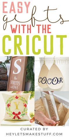 Looking for customized gifts for mom mother-in law aunt sister daughter or boss this year? This list of personalized gifts for her can all be made using your Cricut Maker or Explore! ad #cricutexplore #cricutmaker #cricutmade #cricutcreated #cricutgifts Cricut Personalized Gifts, Boyfriend Christmas Diy, Cricut Gifts, Cricut Christmas Ideas, Cricut Projects Beginner, Diy Upcycling, Christmas On A Budget, Cadeau Diy, Cricut Craft Room