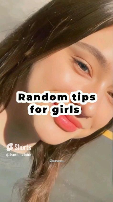 random tips for girls | every girl should know 🩷 Good Tips To Know, Pinterest Activities, Things Every Girl Should Have, Life Hacks For Girls, Girl Hygiene, Hacks For Girls, Glowup Tips, Pro Makeup Tips, Apps For Girls