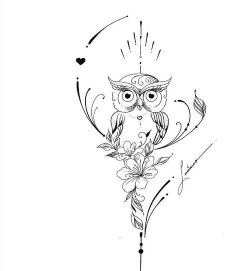 Owl Feather Tattoos, Atrapasueños Tattoo, Snow Tattoo, Owl Tattoo Drawings, Cute Owl Tattoo, Owl Coloring Pages, Owl Tattoo Design, Leg Sleeve Tattoo, Owls Drawing