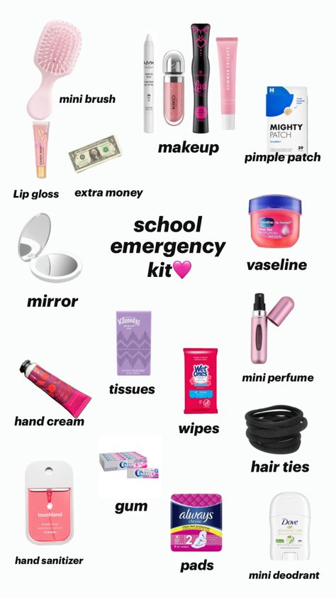 Polar Ice Gum, Mini Emergency Kit, Extra Gum, School Emergency Kit, School Kit, Emergency Kit, Vaseline, Hand Cream, Extra Money