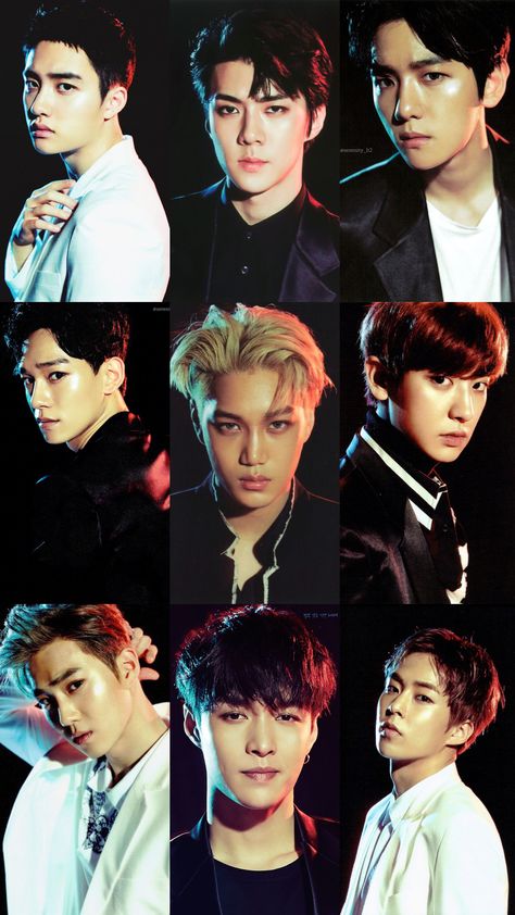 Exo Ot9 Group Photo Hd, Exo Group Photo, Exo Background Wallpapers, Exo Band, Exo Anime, Exo Background, Exo Group, Exo 12, Exo Songs