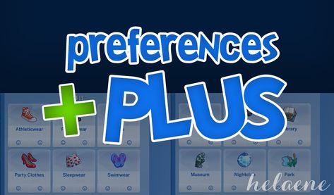 https://www.patreon.com/posts/54470706 This mod provides new outfit and venue preferences, as well as over *20* general interests, for selection in CAS using the new likes/dislikes system. Preferences... Sims 4 Preferences Cc, Sims 4 Excersise Cc, Sims 4 Likes And Dislikes Mod, Sims 4 More Likes And Dislikes, Sims 4 Cc Likes And Dislikes, Sims 4 Likes And Dislikes Cc, Sims 4 Cc Traits, Sims Traits, Likes And Dislikes