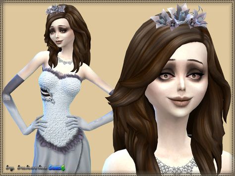 Sims 4 CC's - The Best: Set Bride by Bukovka Tim Burton's Corpse Bride, Halloween Alice In Wonderland, Bride Gloves, Zombie Christmas, Tim Burton Corpse Bride, Unusual Clothes, Sims 4 Download, Bride Crown, Set Clothes