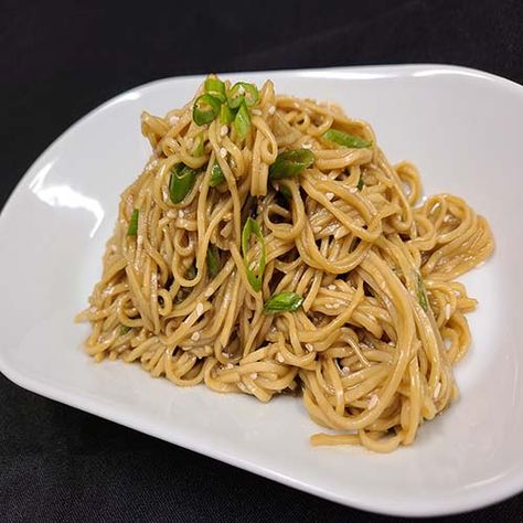 Angel Hair Sesame Ginger Noodle Salad Angel Hair Pasta Salad Recipes Cold, Gourmet Pasta Recipes, Angel Hair Pasta Salad, Angel Hair Noodles, Gourmet Pasta, Cold Pasta Salad Recipes, Noodle Salad Recipes, Sesame Ginger, Asian Salad