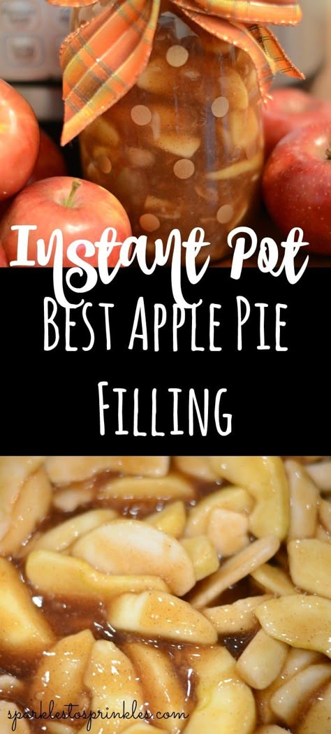 Instant Pot Apple Pie Filling, Apple Freezer, The Best Apple Pie Filling, Instant Pot Apple Pie, Best Apple Pie Filling, Apple Pie Filling Recipe, Baking Apples, The Best Apple Pie, Apple Pie Filling Recipes