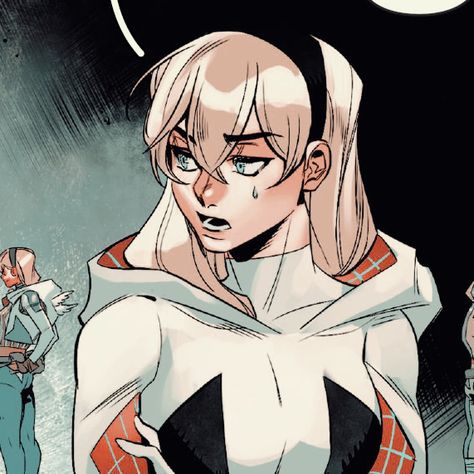 Gwen Stacy Comic, Spider Gwen Comics, Gwen Spiderman, Marvel Spider Gwen, Silk Marvel, Shadow Of The Colossus, Spider Art, Spider Girl, Gwen Stacy