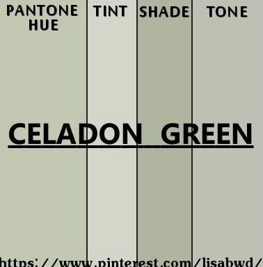 Celadon Green ~2017/2018 #Luxurydotcom Celadon Aesthetic, Sherwin Williams Paint Neutral, Sage Tea, Project House, Color Boards, Downstairs Loo, Neutral Paint Colors, Laundry Closet, Sherwin Williams Paint Colors