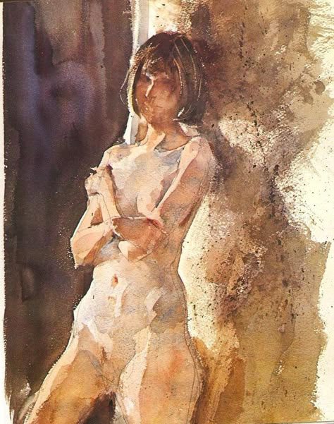 Charles Reid, Aquarelle Art, Nude Artwork, Female Art Painting, Figurative Artwork, Figure Sketching, Watercolor Artists, Ethereal Art, Anatomy Art