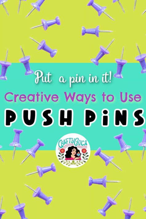 push pin ideas Push Pin Art, Crafts Workshop, Push Pins, Work Smarter, Push Pin, Fun Things To Do, Things To Come, Make It Yourself, Pins