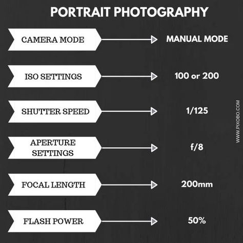 Photography Cheat Sheet: The Best Camera Settings for Studio Portraits Manual Photography, Digital Photography Lessons, Portrait Photography Tips, Dslr Photography Tips, Photography Settings, Dark Portrait, Photography Cheat Sheets, Studio Portrait Photography, Dslr Photography