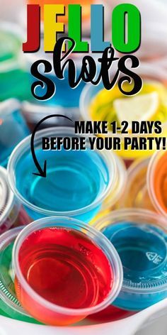 How To Make Jello Shots With Rum, Strawberry Jello Shots With Malibu Rum, Strong Jello Shots, Jolly Rancher Jello Shots, Lemon Jello Shots, Easy Fruity Cocktails, Vodka Jello Shots, Strawberry Margarita Jello Shots, Cherry Jello Shots