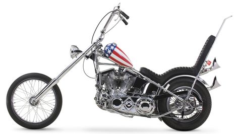 Captain America Bike, Easy Rider Bikes, Captain America Motorcycle, Harley Davidson Kunst, Moto Chopper, Ape Hanger Handlebars, Motorcycle Chopper, Harley Panhead, Hd Motorcycles