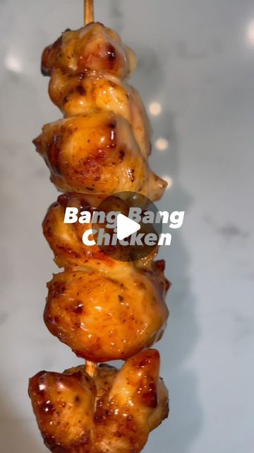 Austin Dennis on Instagram: "Bang Bang Chicken Skewers

#airfryer #chicken #bangbang #easyrecipe #momsofinstagram #icookyoulook🔥" Bangbang Chicken, Winner Winner Chicken Dinner, Chicken Dinner, Chicken