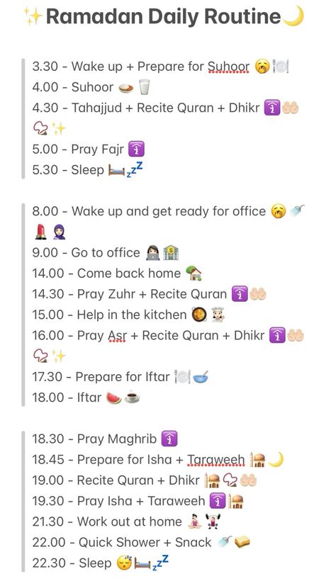 Ramadan Daily Routine dailyplanner #plannerdeestudosparaimprimir #smartphoneplanner🌟 Routine Planner Islam, Ramadan Daily Routine, Islamic Daily Routine, Ramadan Plan, Ramadan Routine, Ramadan Aesthetic, Aesthetic Daily Planner, Daily Planner Ideas, Student Daily Planner