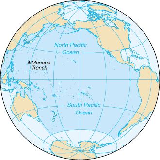 Pacific Ocean Map - Map of the Pacific Ocean by Worldatlas.com Ocean Trench, Bering Strait, Global Map, Marine Pollution, Arctic Sea, Marianas Trench, Ocean Current, Southern Ocean, Pacific Islands