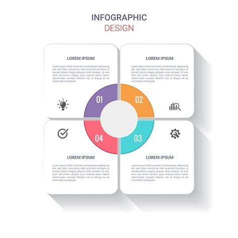 Graphic Infographic, Presentation Infographic, Business Infographic Design, Creative Powerpoint Presentations, Circle Infographic, Infographic Presentation, Modern Quotes, Circle Graphic, Circle Template