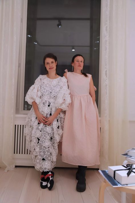 Let Sophie Bille Brahe and Cecilie Bahnsen's fairytale dinner be the inspiration for your next soirée - Vogue Scandinavia Beluga Caviar, Vogue Scandinavia, Fairytale Party, Pink Napkins, Cecilie Bahnsen, Enchanted Evening, Sophie Bille Brahe, Textiles Techniques, Copenhagen Fashion Week