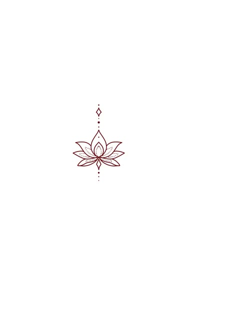 Wrist Tattoos For Women Aesthetic, The Lotus Flower Tattoo, Minimalistic Lotus Tattoo, Lotus Stamp Tattoo, Unalome Tattoo Behind Ear, Fineline Simple Tattoo, Lotus Flower Tattoo Dainty, Aesthetic Lotus Tattoo, Medium Hip Tattoo