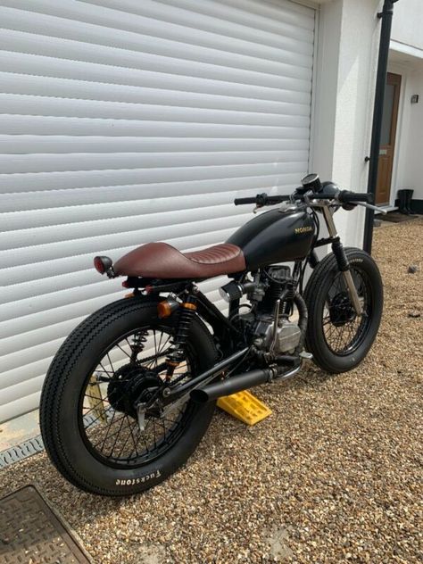 Old Cycle, Motor Cruiser, Moped Motorcycle, Honda Cg125, Brat Bike, Vintage Honda Motorcycles, Suzuki Cafe Racer, Cafe Racer Seat, Cafe Racer Moto