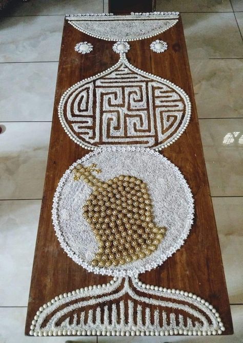 Jain Gauli Decoration, Gahuli Designs Decoration, Gauli Jain, Jain Gahuli Designs, Jain Ghauli, Gahuli Design, Rangoli Designs Latest, Rangoli Ideas, Diwali Craft