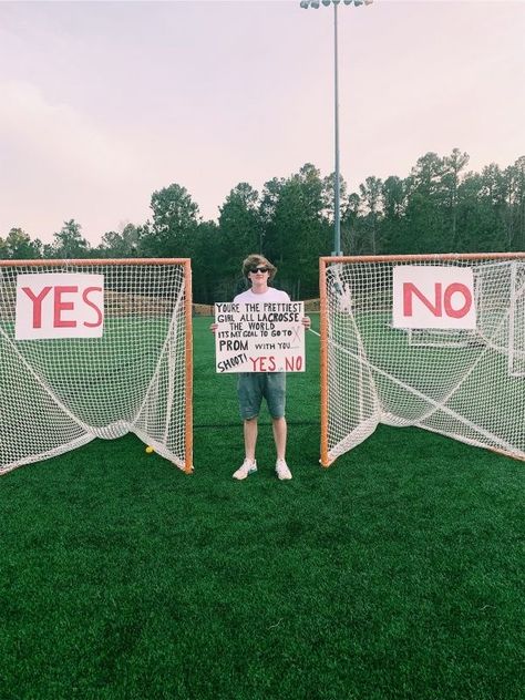 Lacrosse Promposal, Creative Prom Proposal Ideas, Cute Hoco Proposals, Cute Promposals, Prom Posters, Cute Homecoming Proposals, Cute Prom Proposals, Asking To Prom, Dance Proposal