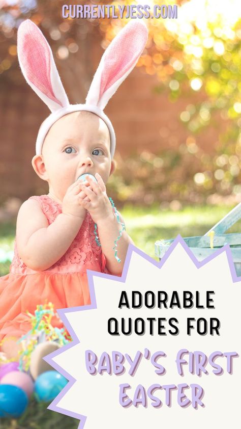 Capture the magic of Baby's First Easter with 55+ heartwarming quotes and captions! Share joy on social media and greeting cards. Celebrate this milestone with adorable phrases. #BabyFirstEaster #EasterQuotes #BabyMilestones Easter Captions, Heartwarming Quotes, Teaching Printables, Adorable Quotes, Spring Quotes, Easter Quotes, Heart Warming Quotes, Parenting Done Right, Parenting Inspiration