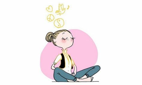 Time To Get Moving | The Creator | Rainbow Wave of Light Arte Yoga, Yoga Illustration, Little Buddha, Yoga Art, Ashtanga Yoga, Morning Yoga, A Drawing, Cute Illustration, Yoga Meditation