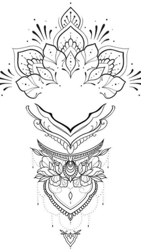 Half Sleeve Tattoo Sketch, Sleeve Tattoo Sketch, Tattoo Designs Fine Line, Mandala Half Sleeve, Tattoo Designs Minimalist, Mandala Tattoo Sleeve Women, Fine Line Tattoo Designs, Mandala Tattoo Shoulder, Line Tattoo Designs