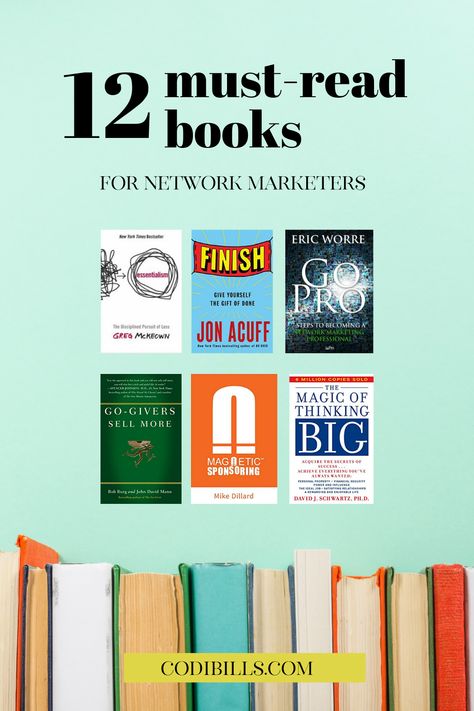 Best Marketing Books, Network Marketing Books, Digital Marketing Books, Book Infographic, Marketing Books, Entrepreneur Books, Entrepreneur Advice, Network Marketing Business, Books For Moms