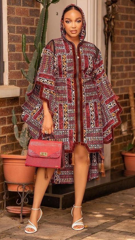 Bubu Ankara Styles, Ankara Bubu Dress, Ankara Poncho, Ankara Kimono Style, Brocade Styles, Ankara Bubu, Lace Dress Classy, Ankara Long Gown Styles, 2piece Outfits