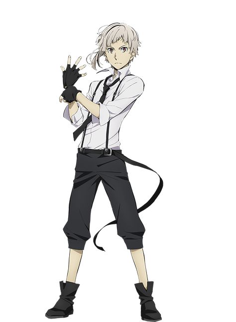 Light Gray Hair, Armed Detective Agency, Bungou Stray Dogs Atsushi, Pokemon Gym Leaders, Nakajima Atsushi, Hair Pale Skin, Atsushi Nakajima, Sparkly Party, Osamu Dazai