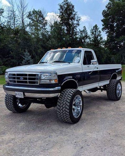 Ford F 150 Lifted, 1995 Ford F150 Lifted, Ford F250 Diesel, Ford F150 Custom, Ford Obs, Obs Ford, Big Ford Trucks, Obs Truck, Diesel Trucks Ford