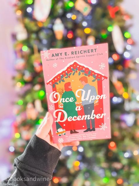 Once Upon A December by Amy E. Reichert was the ideal book to kick off my Christmas reading. This book was like a warm cup of tea. Cozy Christmas Reading, Christmas Book Aesthetic, Christmas Tbr, Christmas Reads, Christmas Romance Books, Book Tbr, Once Upon A December, Romcom Books, Books 2024