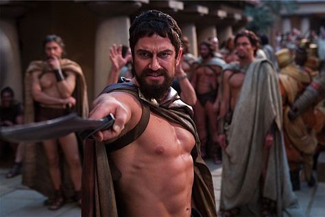 Ever wanted to try the 300 workout? This site has the workout, plus workouts for beginners who may not be up the Full Spartan Special yet. Good luck! :-) 300 Ab Workout, Gerard Butler 300, Gerard Butler Movies, 300 Workout, 300 Movie, After Earth, Eric Bana, Scottish Actors, Renee Zellweger