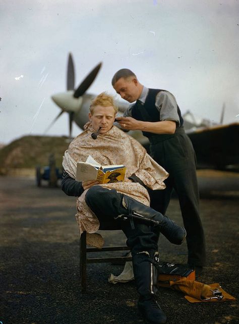 colorizedhistoricalphotos-46 Colorized Historical Photos, Air Force Pilot, Rare Historical Photos, Art Of Manliness, Colorized Photos, A Haircut, Henry Ford, Fighter Pilot, Man Up