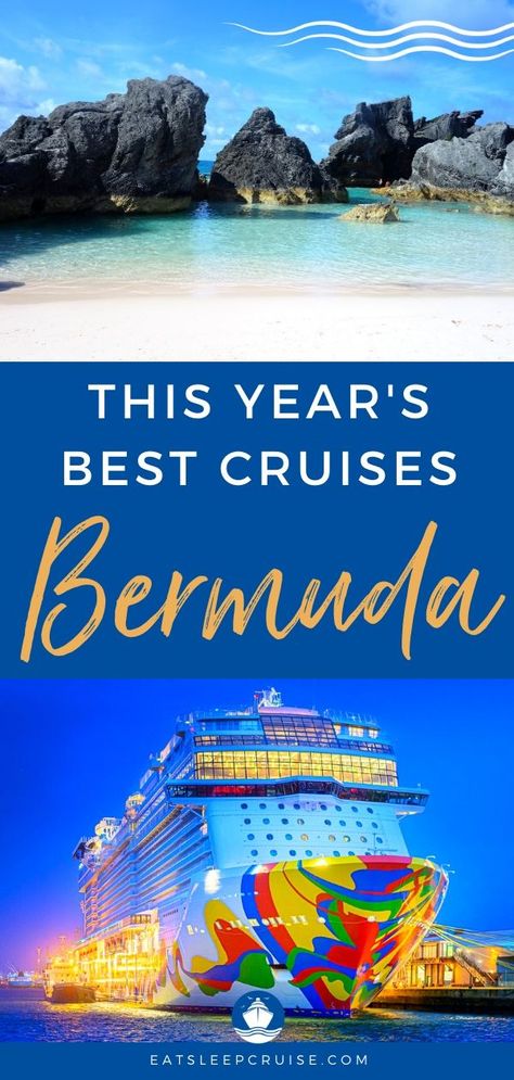 Best Cruises to Bermuda in 2020 | EatSleepCruise.com. Thinking of taking a cruise to Bermuda? We have our updated list of the Best Cruises to Bermuda in 2020. See which ship is perfect for your next trip. Bermuda offers opportunities for excursions and pictures or just relaxing on the beach. A cruise is a great way to see this beautiful destination. Find out which cruise ships are best and start planning today! #cruise #Bermuda #BermudaVacation #cruiseships #cruiseplanning #eatsleepcruise Cruise To Bermuda, Bermuda Vacation, All Inclusive Beach Resorts, Bermuda Travel, Bermuda Cruise, Alaska Cruises, Best Cruises, Top Cruise, Cruise Pictures