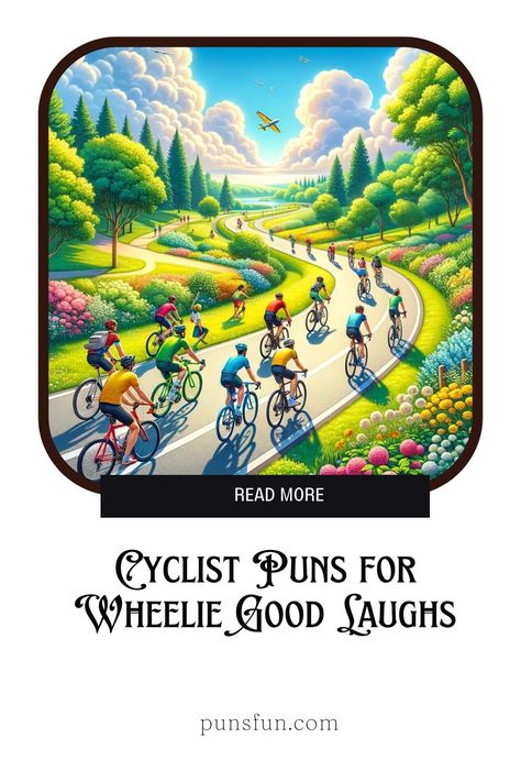 Visit Website Bike Puns, One Pun, Puns Funny, Way To Happiness, Puns Jokes, Chain Reaction, Bike Saddle, Bike Lovers, Funny Puns