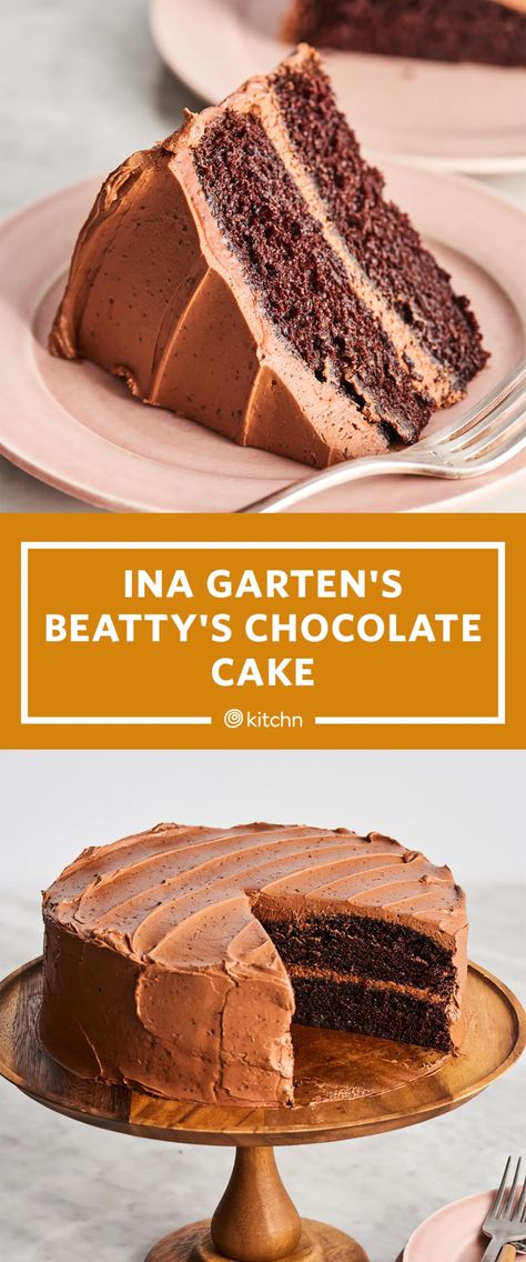 Ina Garten Chocolate Cake, Beattys Chocolate Cake, Best Chocolate Cake Ever, The Best Chocolate Cake, Best Chocolate Cake, Cupcake Cake, Chocolate Cake Recipe, Food Cakes, Best Chocolate