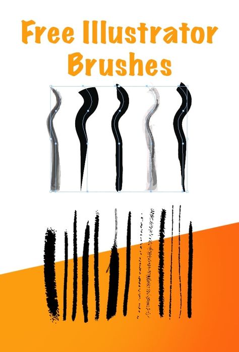 Brushes For Illustrator, Adobe Illustrator Drawings, Brush Illustration Design, Illustrator Brushes Tutorial, Illustrator Brushes Free Download, Adobe Illustrator Free Download, Vector Drawing Illustrators, Illustrator Brushes Free, Free Brushes For Photoshop