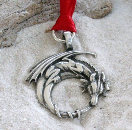 Amazon.com - Pewter Gothic Dragon on Crescent Moon Christmas Ornament and Holiday Decoration - Tree Dazzler, Dragon Christmas, Pagan Christmas, Moon Christmas, Gothic Dragon, Dragon Glass, Unique Christmas Ornaments, Christmas Tree Toppers, Gifts Holiday