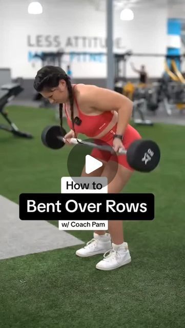 Alena Cassisi on Instagram: "How To Bent Over Rows W/ Coach Pam
#gymtips #form #formtips #gymgirls #howto #bentoverrows #womenwholift" Bent Over Row Barbell, Bent Over Row, Barbell Deadlift, Gym Tips, Women Who Lift, The Row, On Instagram, Instagram