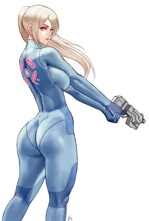 Zero Suit, Metroid Samus, Zero Suit Samus, Samus Aran, Nintendo Art, 캐릭터 드로잉, Metroid, Arte Fantasy, Video Game Characters