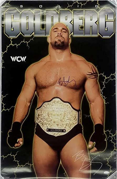 Goldberg Wwe Wallpaper, Goldberg Wwe, Bill Goldberg, Wwe Legends, Wwe Wallpapers, Wrestling Wwe, Professional Wrestling, Signed Photo, Color Swatches