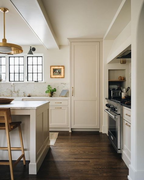 Jean Stoffer on Instagram: “Swipe for stills of our beautiful Floral Ave Mediterranean project. And to think this was once a garage! See the whole thing unfold on…” Stoffer Kitchen, Jean Stoffer Design, Stoffer Home, Jean Stoffer, Tall Pantry Cabinet, Transitional Kitchen, Mediterranean Homes, Kitchen Tile, Pantry Cabinet